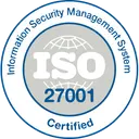 ISO 27001 certified