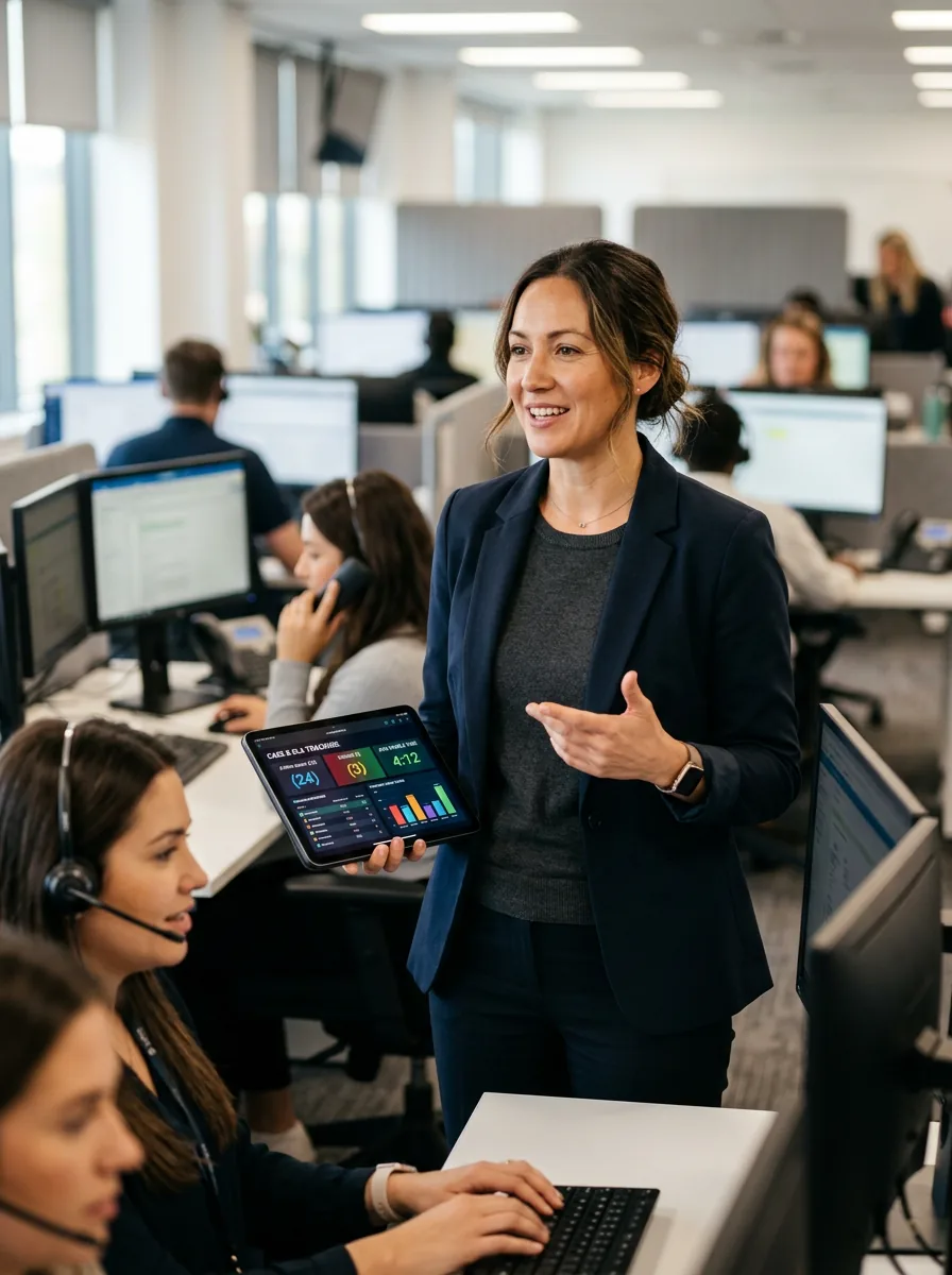Supervisor coaching agents
